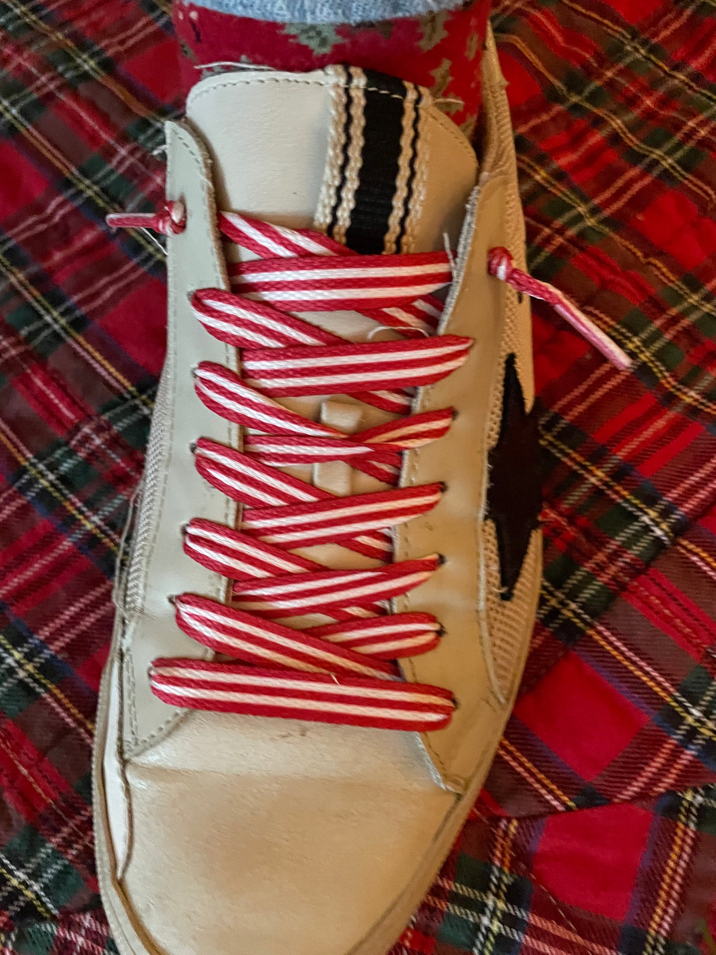 Candy Cane Laces